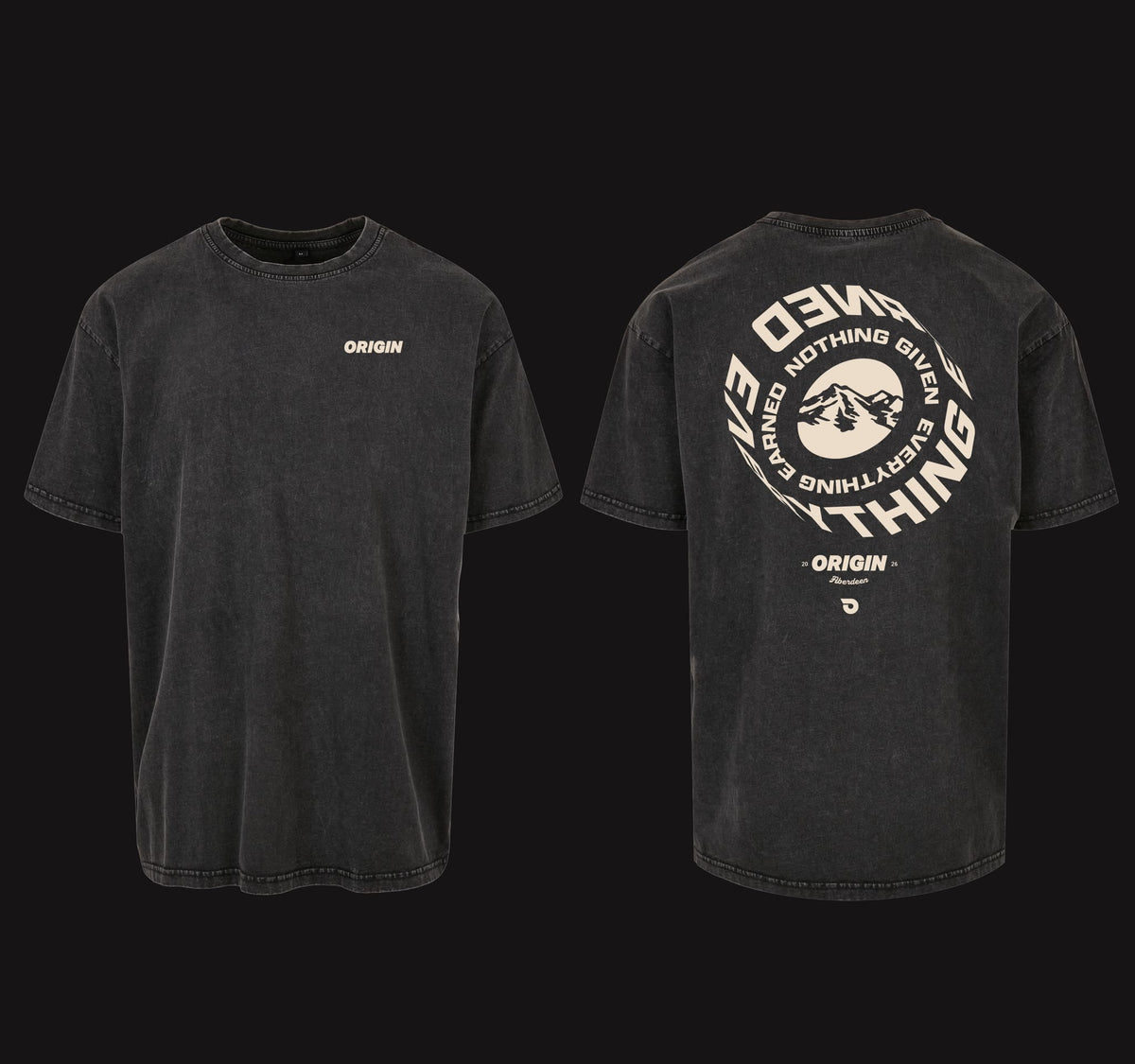 Origin Nothing Earned, Everything Given Core Heavy Oversize Tee
