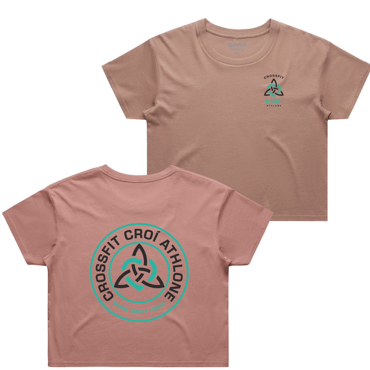 CrossFit Croi Athlone Ladies Staple Crop Tee
