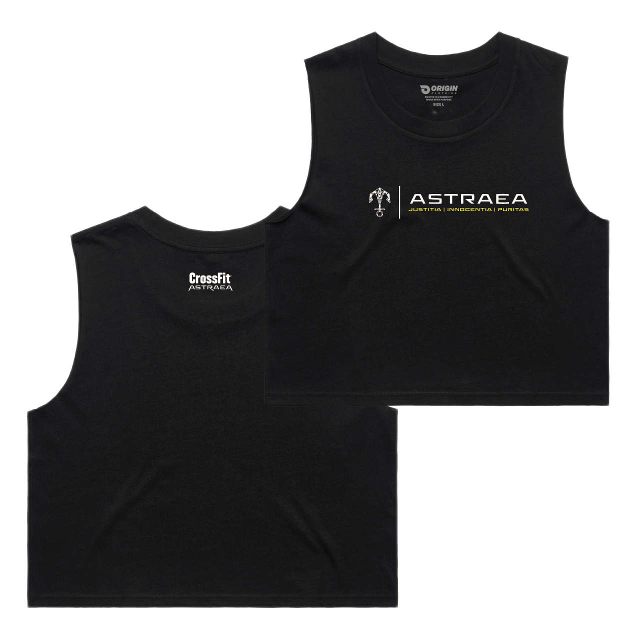 CrossFit Astraea Staple Style 3 Crop Tank