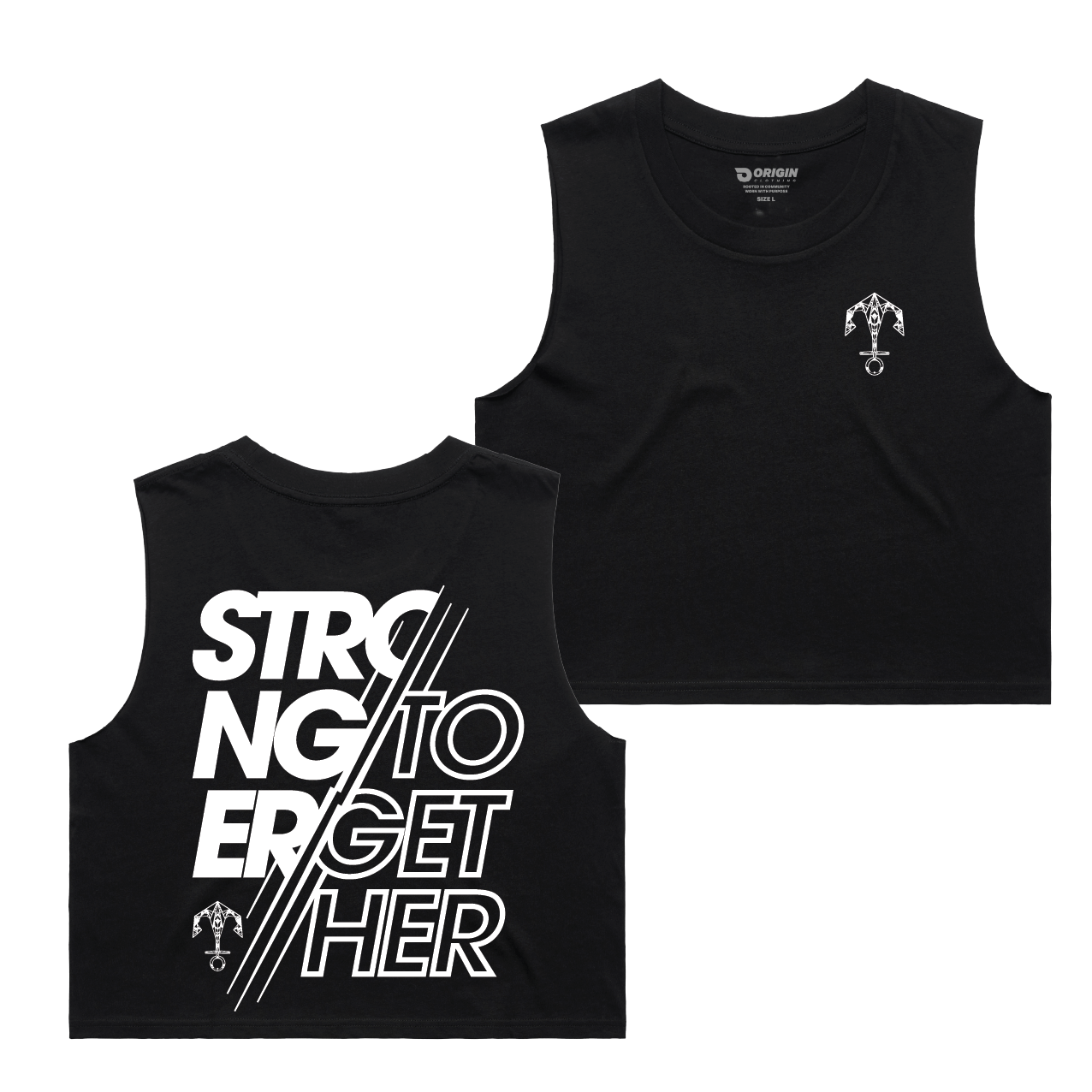 CrossFit Astraea Strong Together Staple Crop Tank