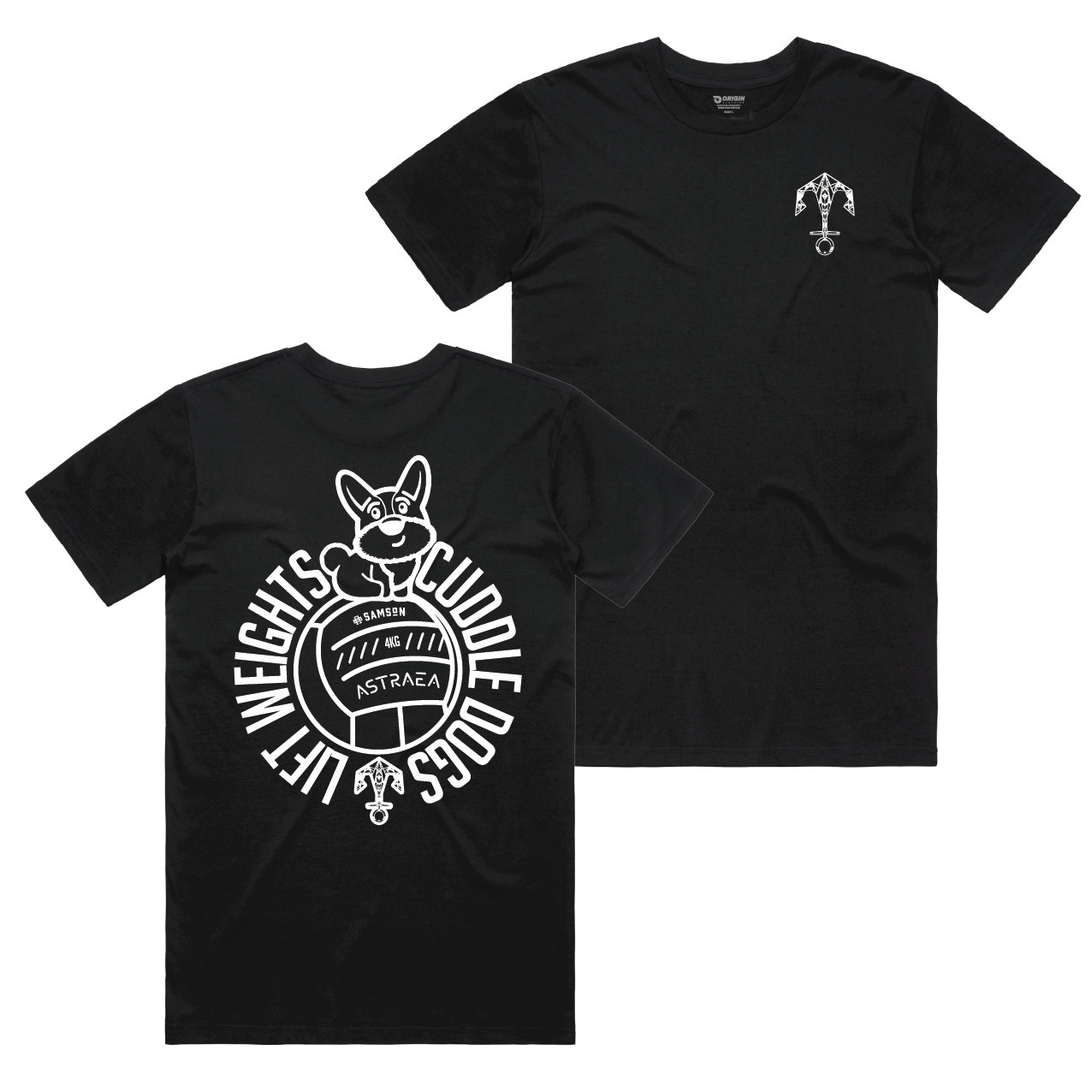 CrossFit Astraea Cuddle Dogs Staple Classic Fit Tee