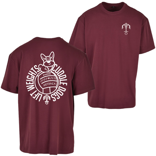 CrossFit Astraea Cuddle Dogs Core Oversize Heavyweight Tee