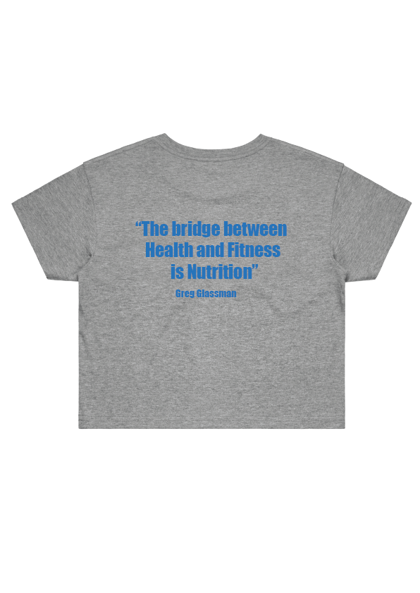 Metfix Livin Quote Staple Crop Tee