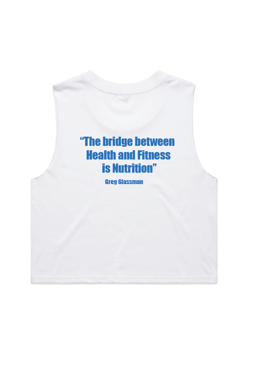 Metfix Quote Ladies Staple Crop Tank