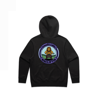CrossFit Luths Clash of the Clans Purple Oversize Staple Heavyweight Hoodie