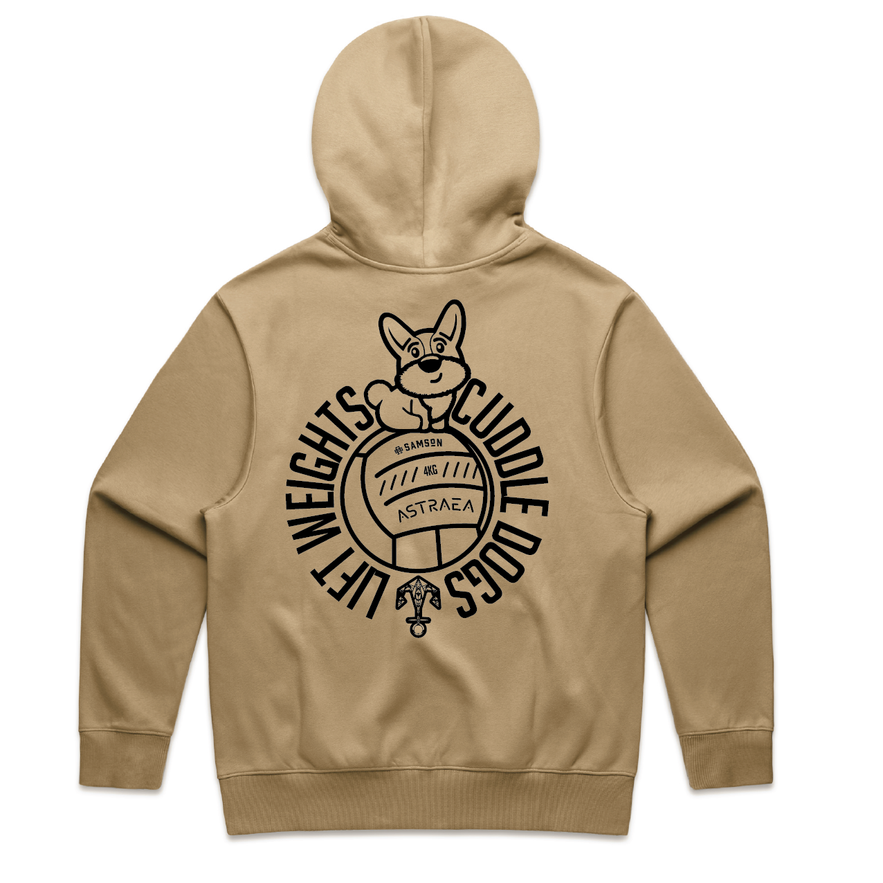 CrossFit Astraea Cuddle Dogs Staple Oversize Heavyweight Hoodie