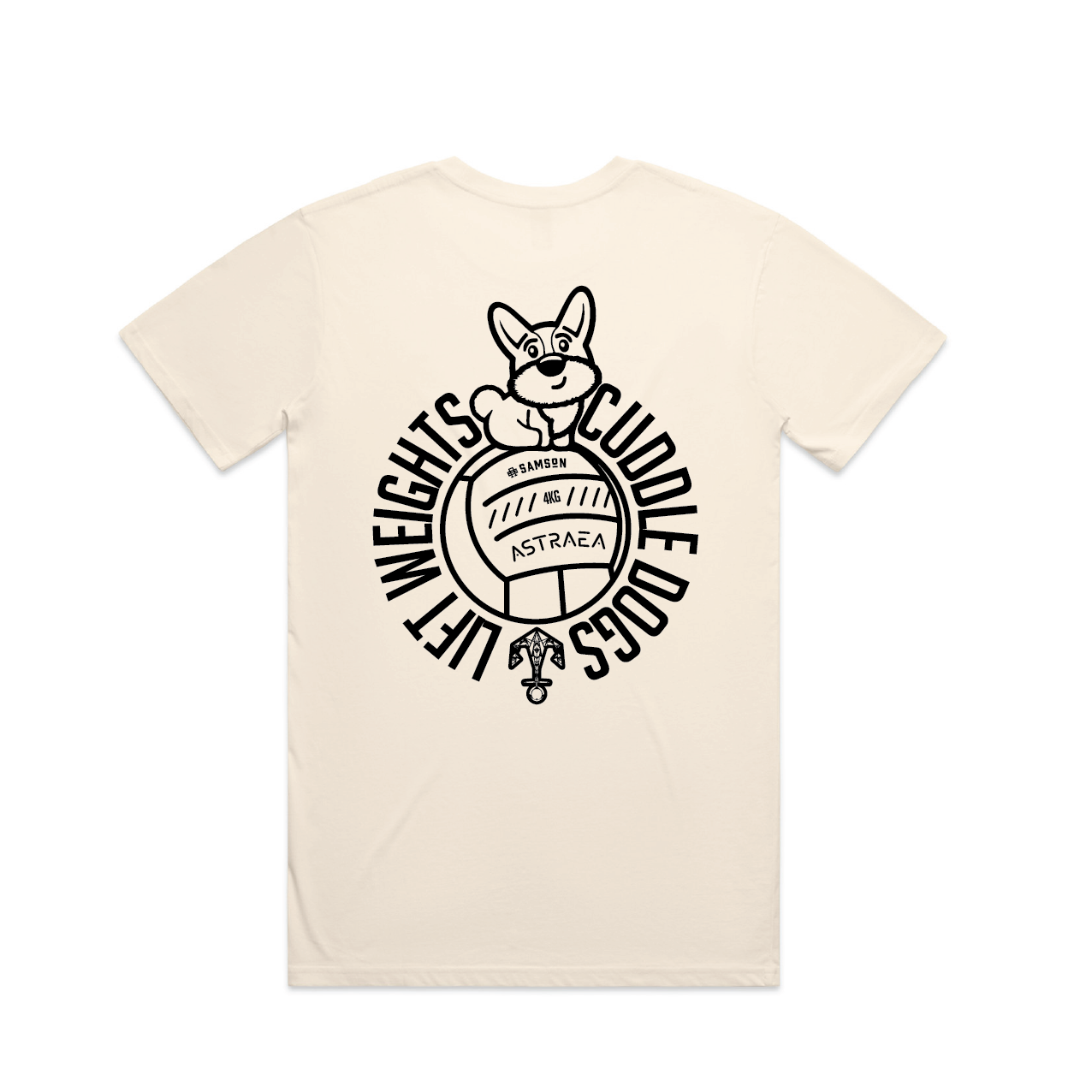 CrossFit Astraea Cuddle Dogs Staple Classic Fit Tee