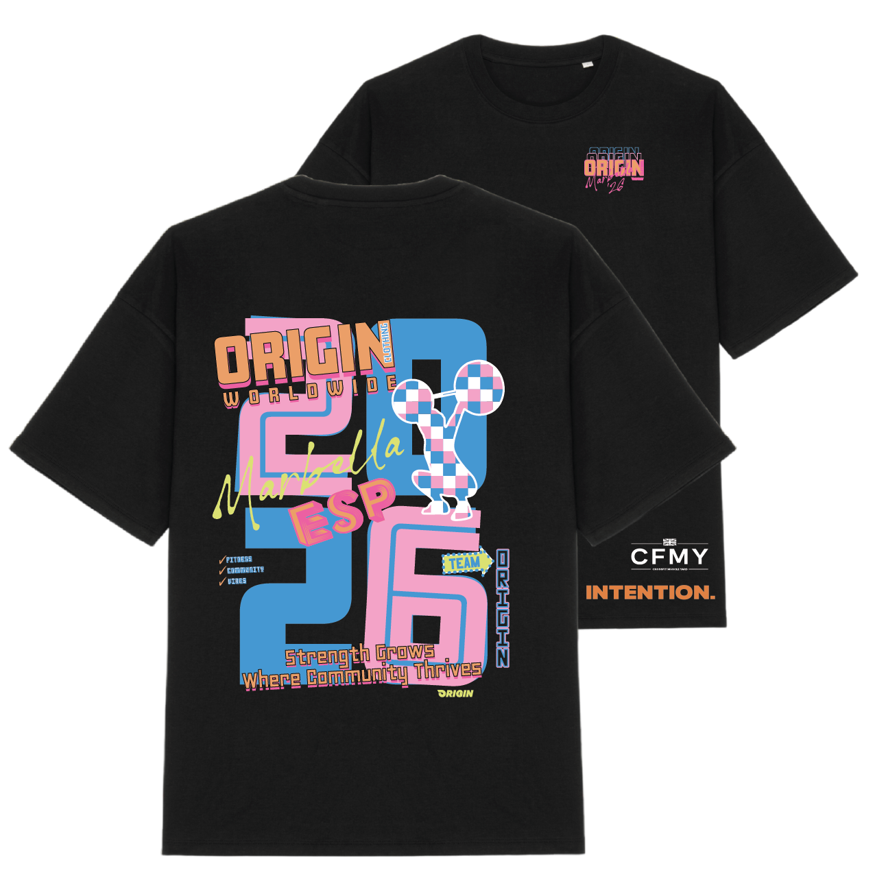Origin x Intention/CFMY Marbella Drift Oversize Tee