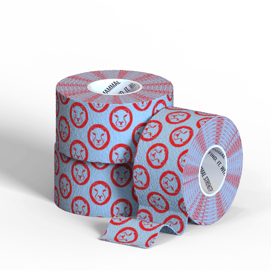 Mammal Tape - 7-Metre - Blue/Red - SPEC 2.0 (3 pack)