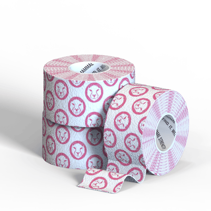 Mammal Tape - 7-Metre - White/Pink - SPEC 3.0 (3 pack)