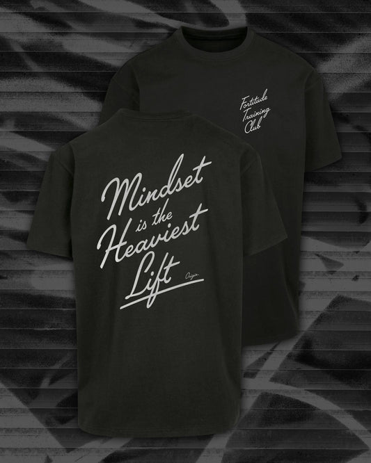 Mindset Is The Heaviest Lift Oversize Tee