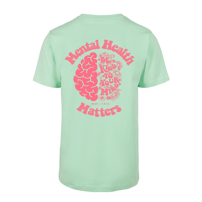 ORIGIN x ABCD Mental Health Matters Classic Fit Tee Neo Mint EDT