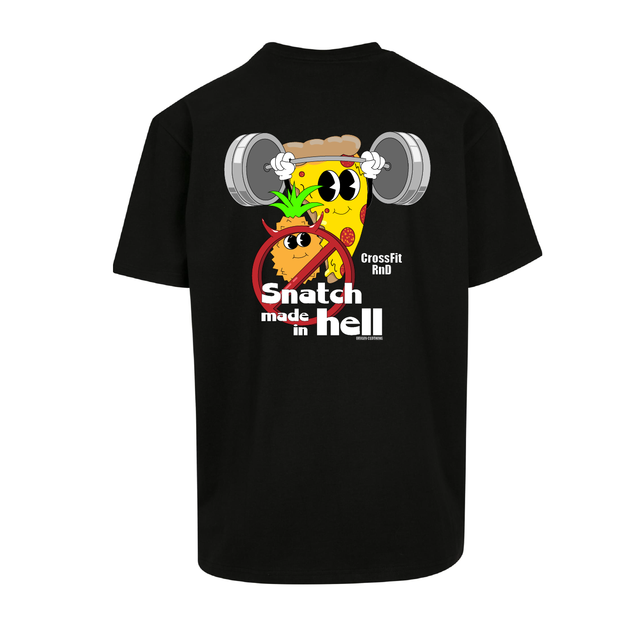 CrossFit RnD Snatch Made in Hell Classic Fit Tee