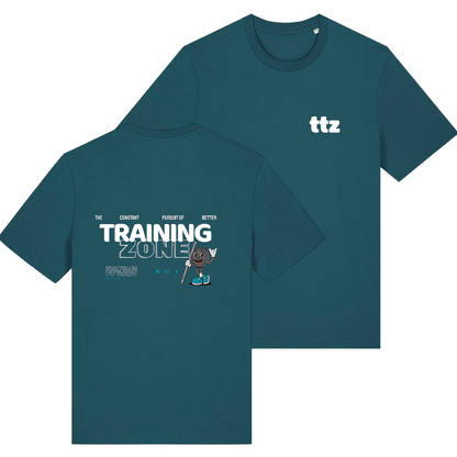 TTZ CrossFit Cartoon Weight Apex Classic Fit Tee