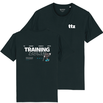 TTZ CrossFit Cartoon Weight Apex Classic Fit Tee