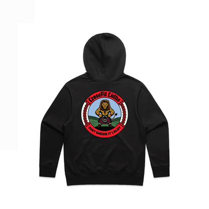 CrossFit Luths Clash of the Clans Red Staple Oversize Heavyweight Hoodie