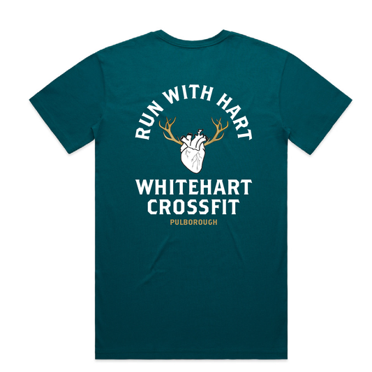 WhiteHart Run With Hart Tee
