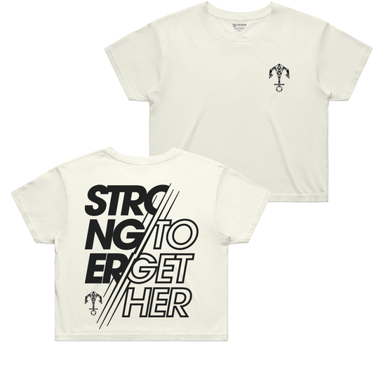CrossFit Astraea Stronger Together Staple Crop Tee