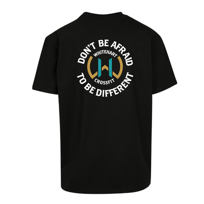 Whitehart Dont Be Afraid To Be Different Oversize Tee
