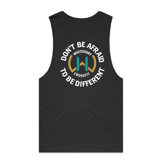 WhiteHart Don't Be Afraid To Be DIfferent Mens Tank