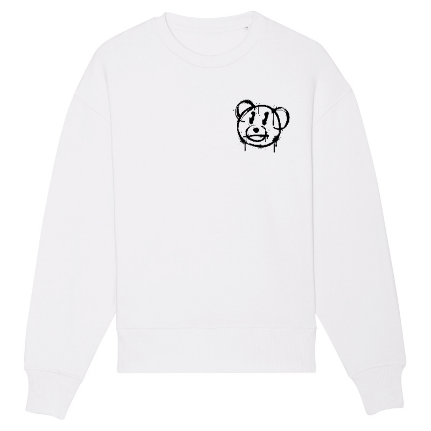 Origin Spray-Teddy Unisex Relaxed Crew Neck Sweatshirt