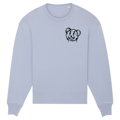 Origin Spray-Teddy Unisex Relaxed Crew Neck Sweatshirt