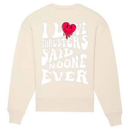 I Love Thrusters Oversize Sweater