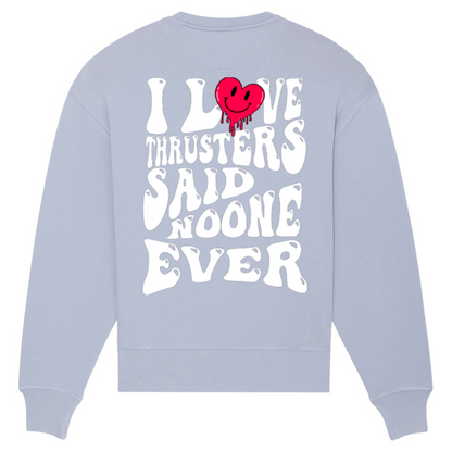 I Love Thrusters Oversize Sweater