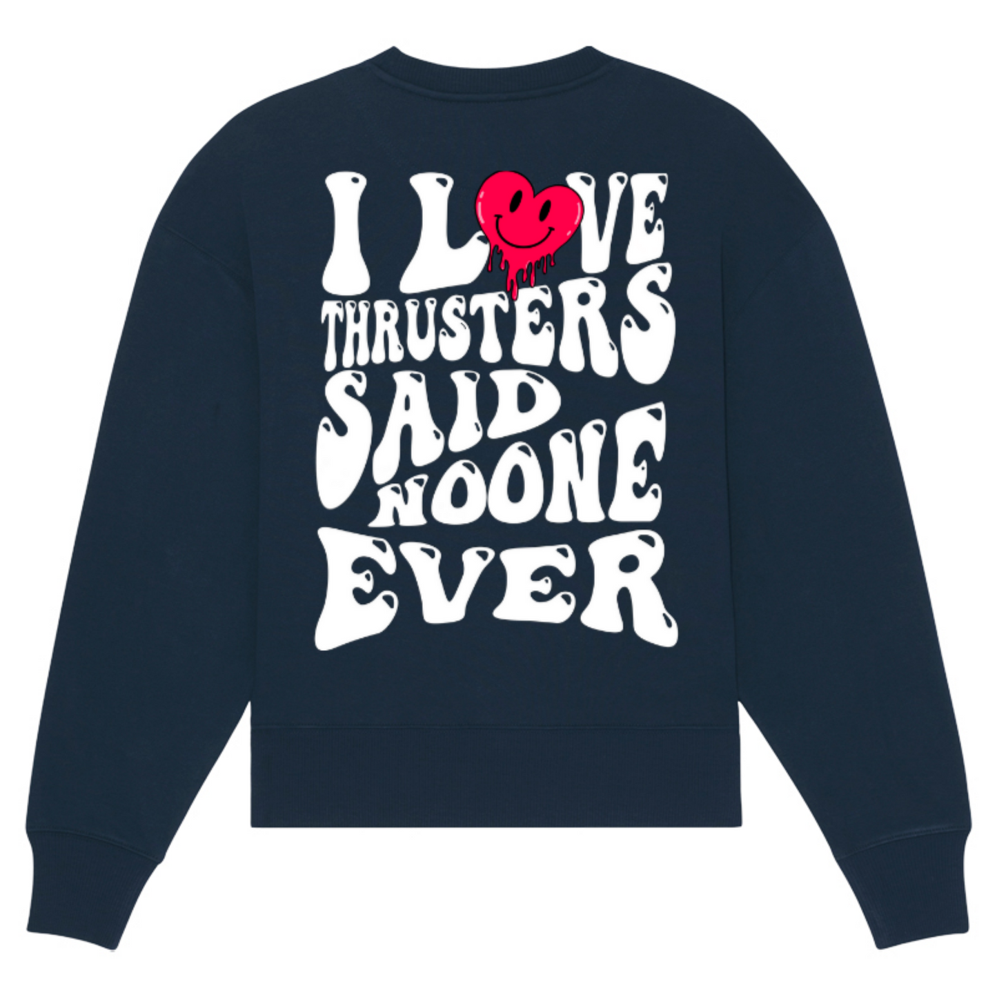 I Love Thrusters Oversize Sweater