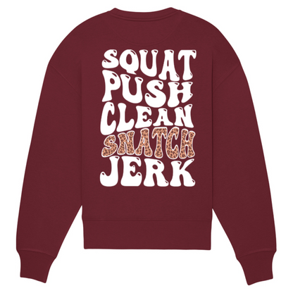 Squat, Push, Clean, Snatch, Jerk Oversize Sweater