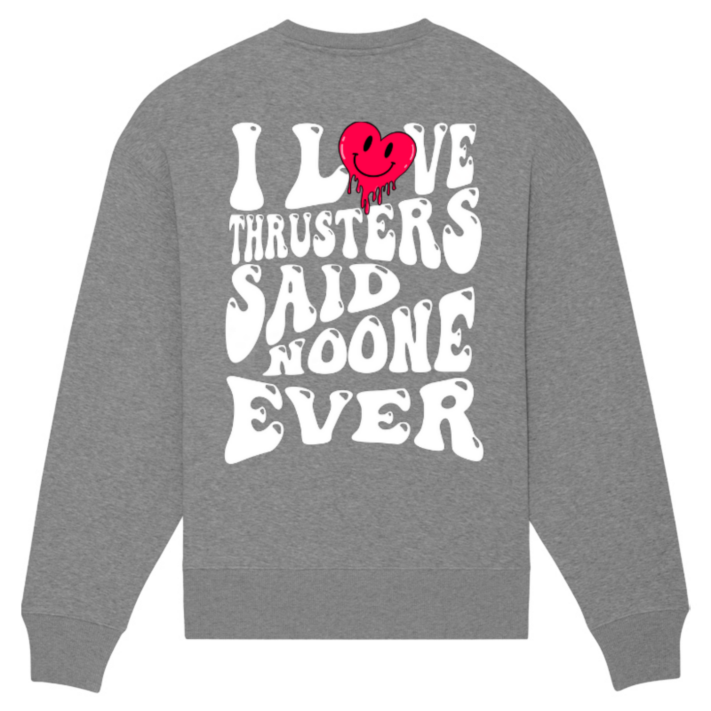 I Love Thrusters Oversize Sweater