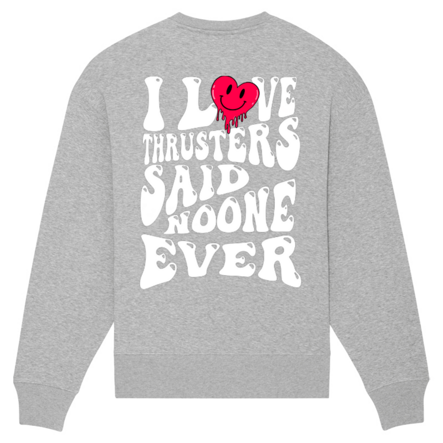 I Love Thrusters Oversize Sweater