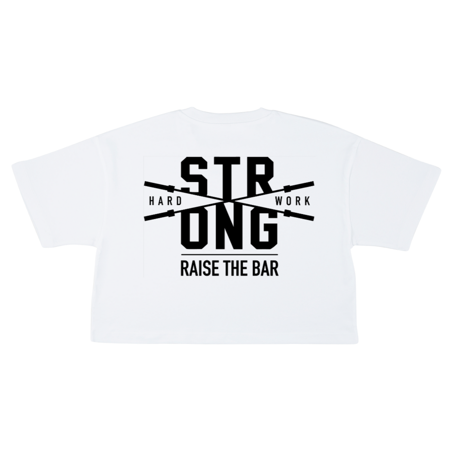 Raise The Bar Cropped Tee