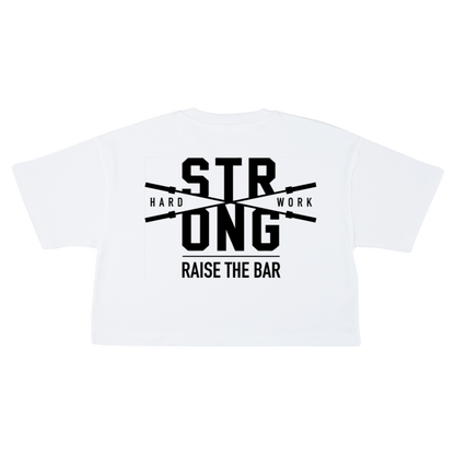 Raise The Bar Cropped Tee