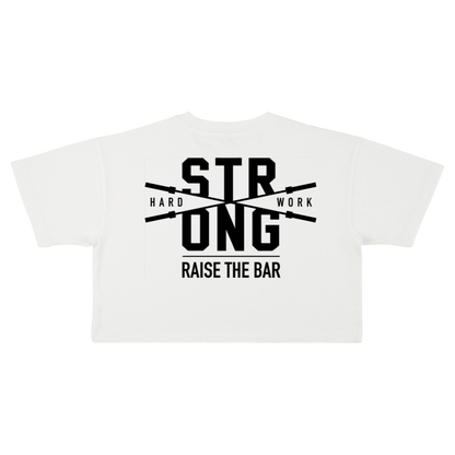 Raise The Bar Cropped Tee